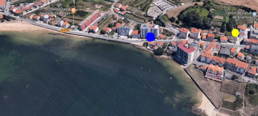 Apartamentos Poniente Villanueva De Arosa Eksteriør billede